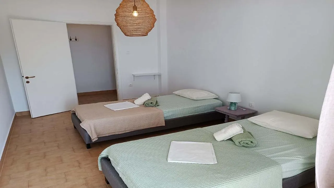 Breathtaking Sea View Apartment Mola Kalyva Řecko